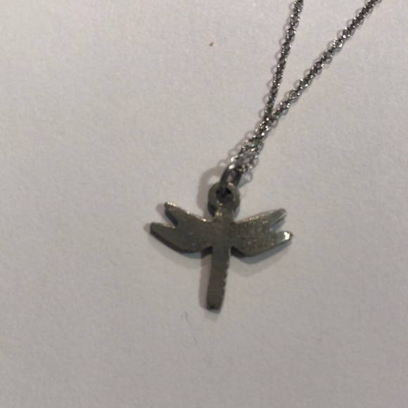 Danforth Pewter Dragonfly Necklace - Picture 2 of 2